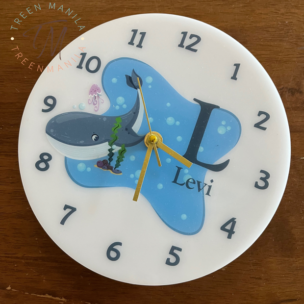 Kids Clock - Ocean Theme