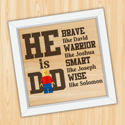 Personalized Frame – Superhero or God's Warrior | Treen Manila