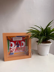 Father’s Day LEGO-Inspired Superhero Frame