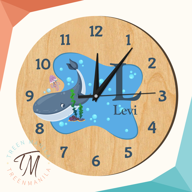 Kids Clock - Ocean Theme