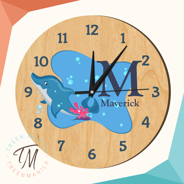 Kids Clock - Ocean Theme