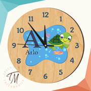 Kids Clock - Ocean Theme