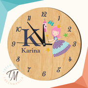 Kids Clock - Princess Theme