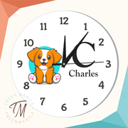 Kids Clock - Cute Animals