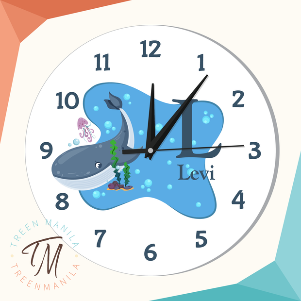 Kids Clock - Ocean Theme