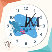 Kids Clock - Ocean Theme