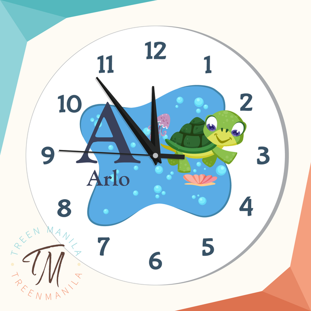 Kids Clock - Ocean Theme