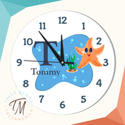 Kids Clock - Ocean Theme