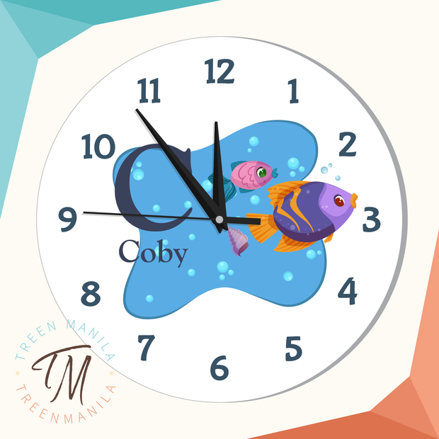 Kids Clock - Ocean Theme