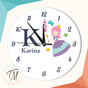 Kids Clock - Princess Theme