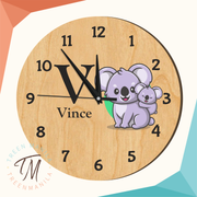 Kids Clock - Cute Animals