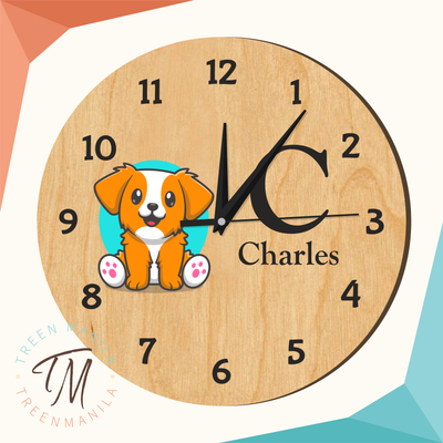 Kids Clock - Cute Animals