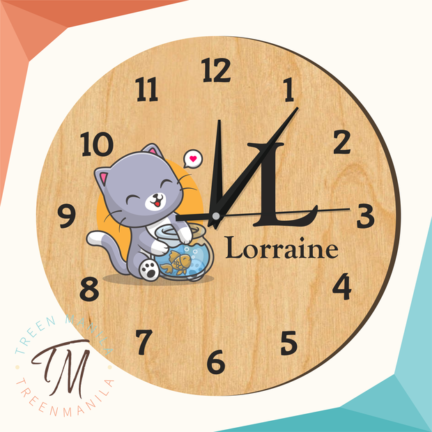 Kids Clock - Cute Animals