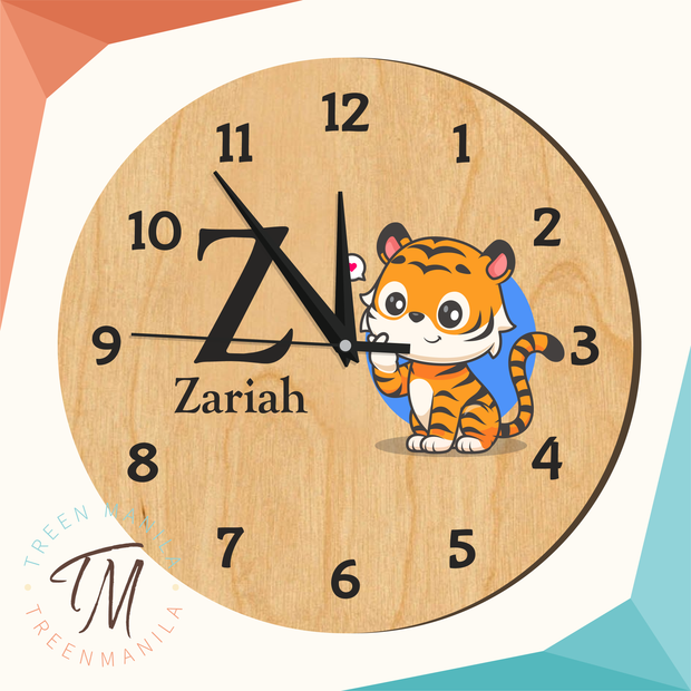 Kids Clock - Cute Animals