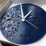 Eve Floral Clock - Acrylic