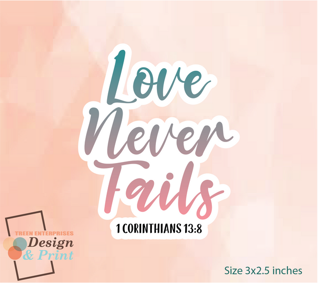 D&P Bible Verse stickers Set