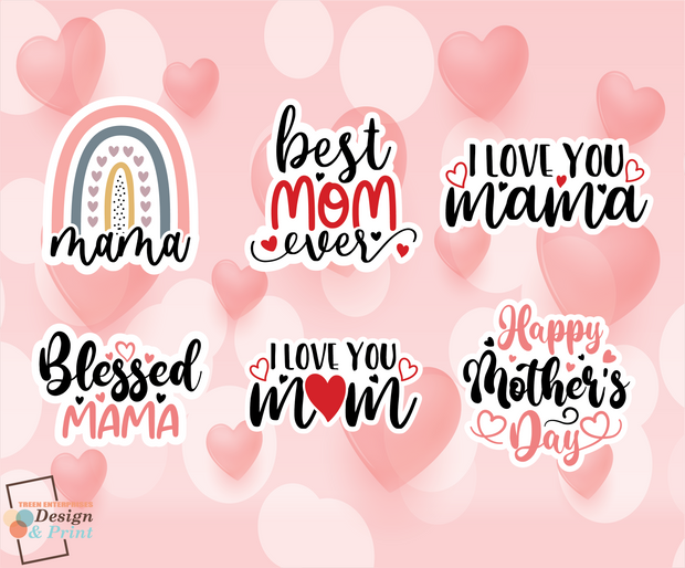 Mother's Day Sticker set