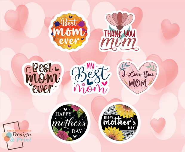 Mother's Day Sticker set v2