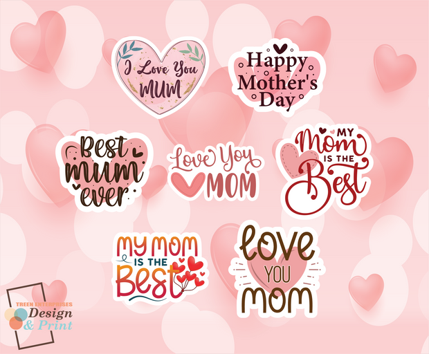 Mother's Day Sticker set v2