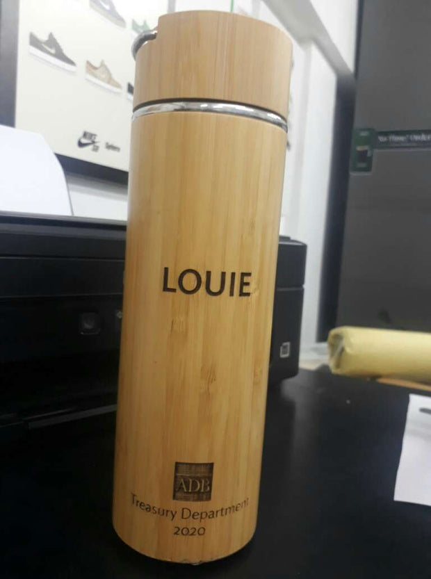 Bamboo Tumbler with Handle