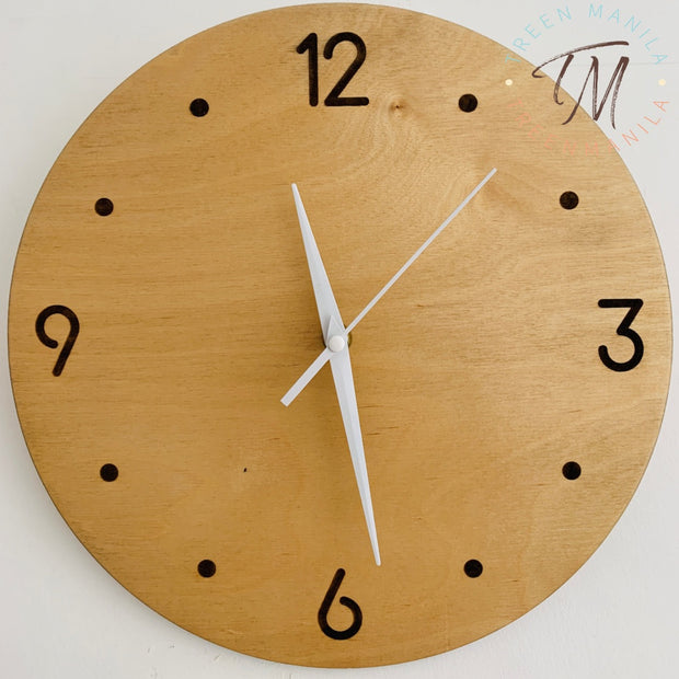 Tanjun Wooden Clock
