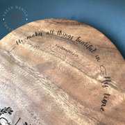 Personalized Serving/Chopping Board