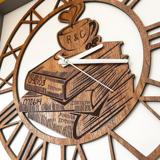 Custom Design Cut Clock