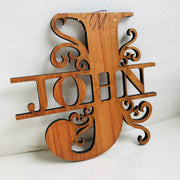 Wooden Monogram/Letter Name