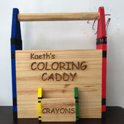 Coloring Caddy for Kids