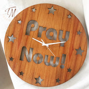 Solid Cut Clock