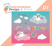 D&P Kids - Unicorn Design Mouse Pad