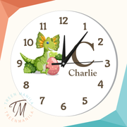 Kids Clock - Dino Theme