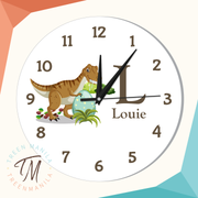 Kids Clock - Dino Theme