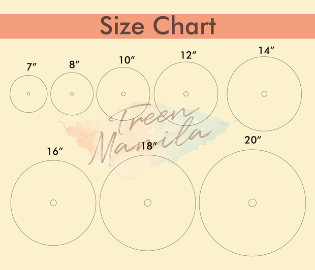 Chart Size Clocks Personalized Acrylic Wall Clock – Treen Manila