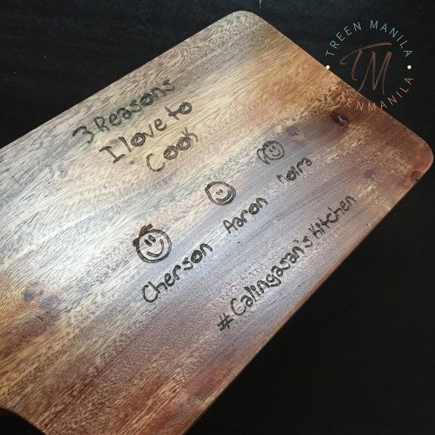 Personalized Serving/Chopping Board