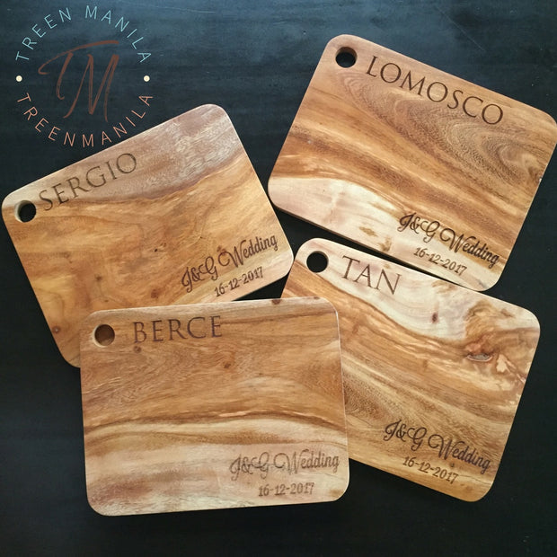 Personalized Serving/Chopping Board