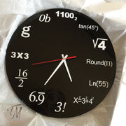 Equation Clock