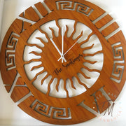Greek Design Clock