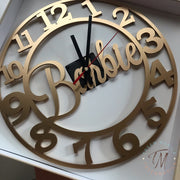 Number Cut Clock