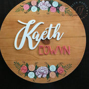 3D Personalized Name Sign