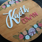 3D Personalized Name Sign