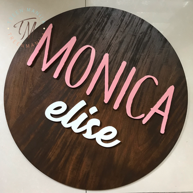 3D Personalized Name Sign