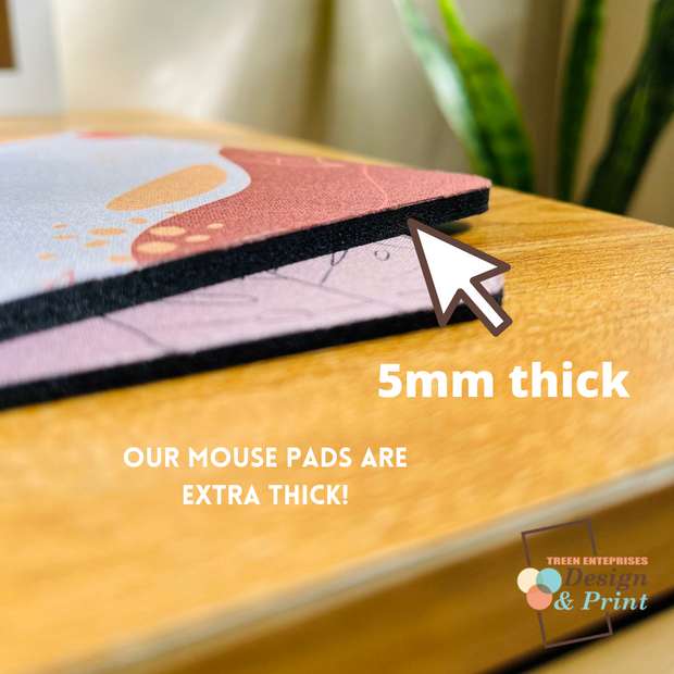 D&P Abstract Design Mouse Pad