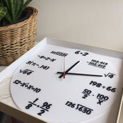 Equation Clock